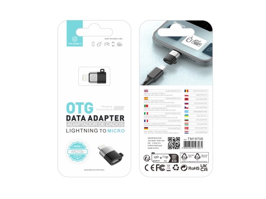 Apple Micro to Lightning Otg Adapter Black Apple Micro to Lightning Otg Adapter Black