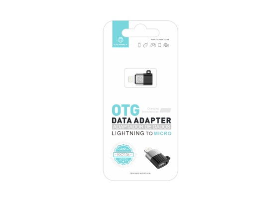 Apple Micro to Lightning Otg Adapter Black Apple Micro to Lightning Otg Adapter Black