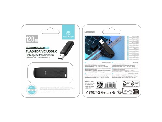 Techancy Usb 2.0 V8 128Gb Flash Drive Usb-Speicher Schwarz ,Typ-A, Abdeckung Techancy Usb 2.0 V8 128Gb Flash Drive Usb-Speicher Schwarz ,Typ-A, Abdeckung