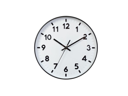 Techancy ME2620 Wall Clock 20CM, Modern Design, High Precision Technology, Three-Dimensional Letteri