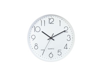 Techancy ME2622 Wall Clock 30CM, Three-Dimensional Lettering, Modern Design, High-Precision Technolo