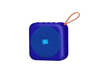 Techancy TH2622 Altoparlante Bluetooth Blu, portatile e compatto, batteria da 600 mAh, supporto per 