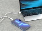 Techancy TB1738 Cavo dati Bianco 1M 2.4A Carica rapida USB a Lightning Compatibile con iPhone Materi