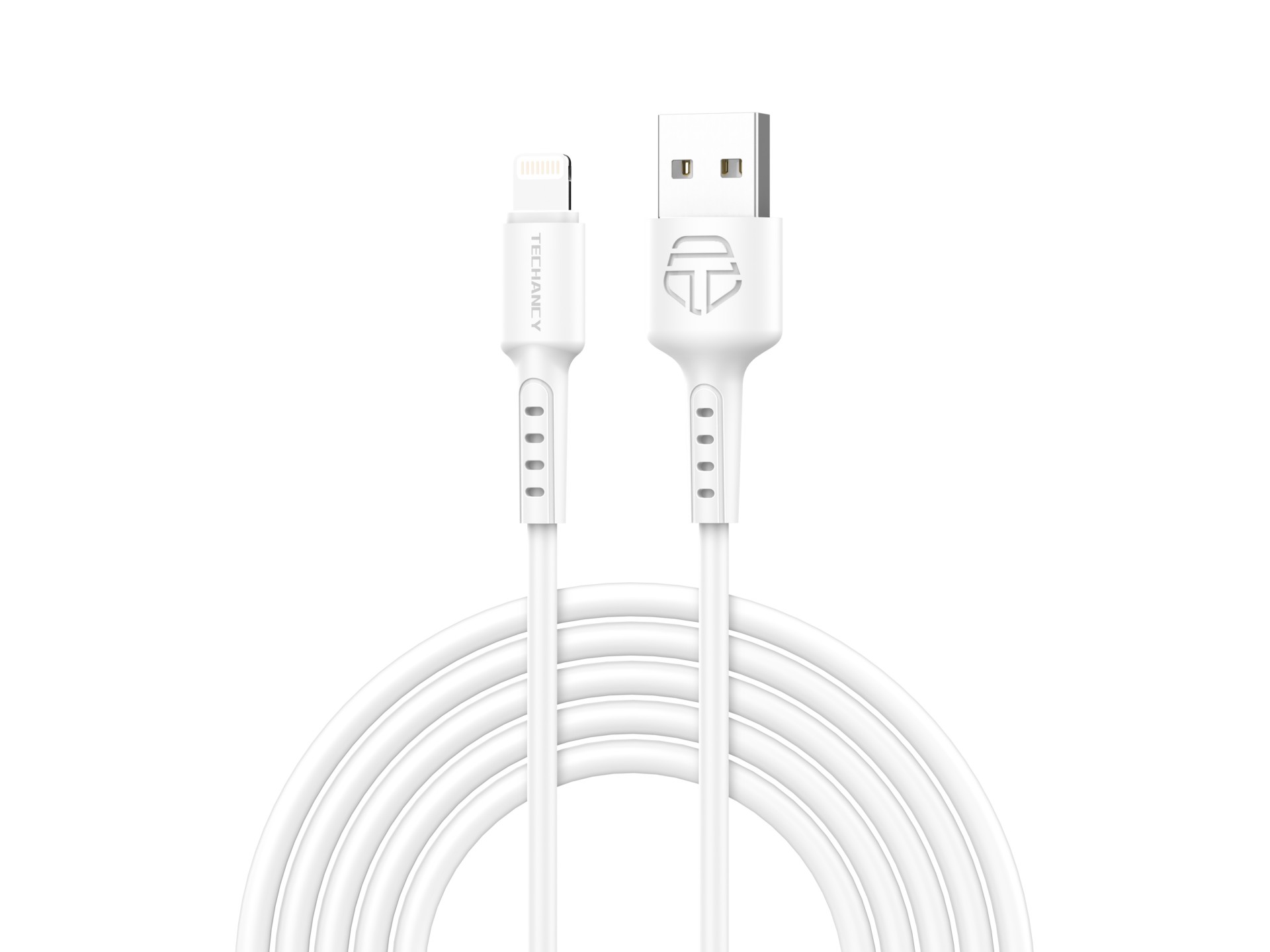 Techancy TB1628 Datenkabel Weiß, USB-zu-Lightning-Schnellladekabel, 3 m/2,4 A, kompatibel mit iPhone Techancy TB1628 Datenkabel Weiß, USB-zu-Lightning-Schnellladekabel, 3 m/2,4 A, kompatibel mit iPhone