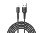 Techancy TB1629 Data Cable Black, USB to Micro Fast Charging Cable, 3m/2.4A, Compatible with Android