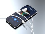 Techancy TD8036 White Earphone, 3.5mm Wired In-Ear Headphones, Integrated Microphone, Noise Reductio