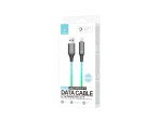 Techancy TB1781 2.4A Data Cable, 7 Colour RGB Light, 1M, IP8/X/11/12/13/14/15 Compatible, Fast Charg