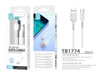 Cabo Usb Tipo C,Cabo Usb C Carregamento Rapido Compativel Com Samsung Huawei Xiaomi 1M Branco