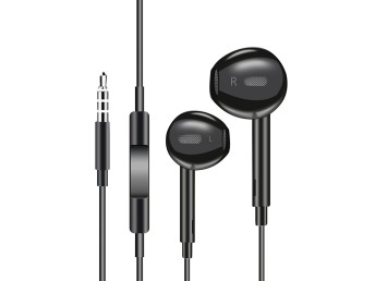 Auricolari cablati (Inear-Microfoni-Nero)