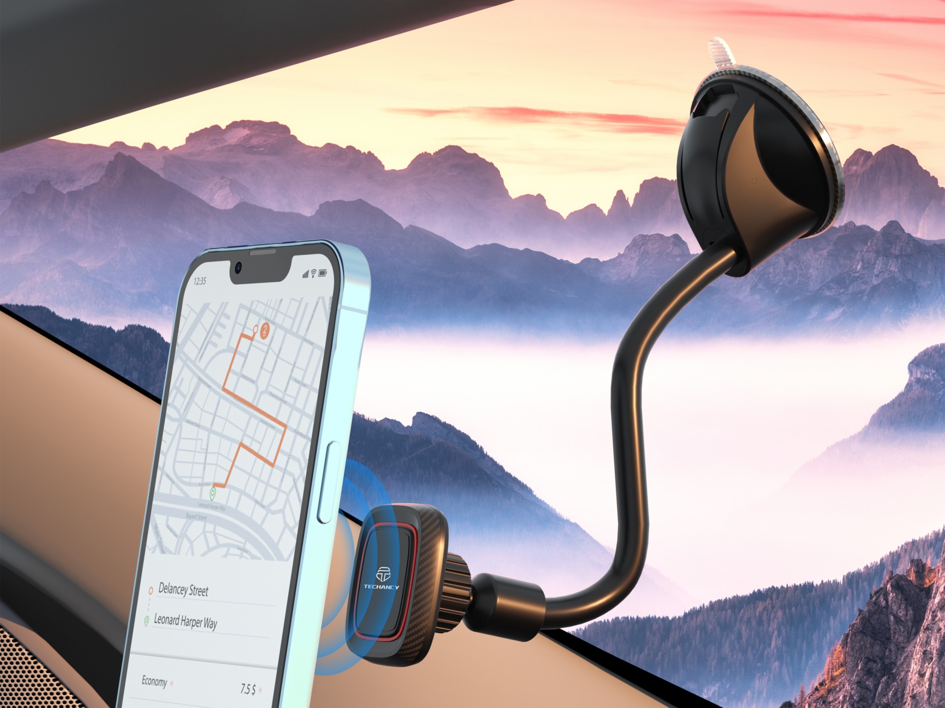 Universal Car Phone Holder Universal Red Universal Car Phone Holder Universal Red