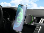 Wireless Magnetic Charger For Ip 12/13/14 Black