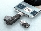 Adapter Usb C auf Usb 3.0,Otg Usb Typ C Mnnlich auf Usb Weiblich Aluminium Kompatibel mit Macbook S