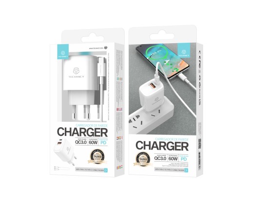 Caricabatterie da parete 20W Pd+Qc3.0 Typec-Typec Pd Cable Bianco Caricabatterie da parete 20W Pd+Qc3.0 Typec-Typec Pd Cable Bianco