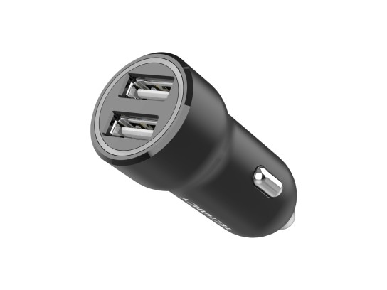 Carregador De Carro 2.4 A Carregador Isqueiro Facil De Carregar Porta Dupla Com Led, Carregador De T