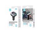 Transmissor Fm Bluetooth Para Carro ,Maos-Livres Sem Fios Leitor Mp3 Carro Preto