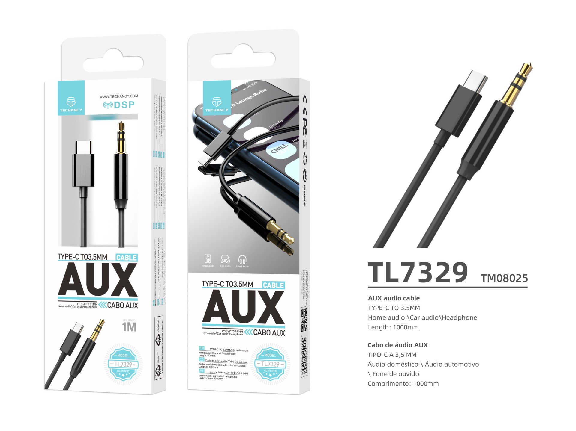 Adaptador Usb C A Jack 3.5Mm Macho Audio Estéreo Para Coche Compatible Con Huawei Samsung Xiaomi Etc Adaptador Usb C A Jack 3.5Mm Macho Audio Estéreo Para Coche Compatible Con Huawei Samsung Xiaomi Etc