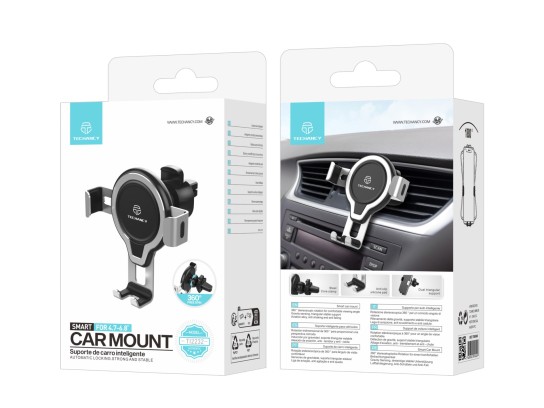 Gravity Mobile Car Holder With Metal Hook For Ventilation Black Gravity Mobile Car Holder With Metal Hook For Ventilation Black