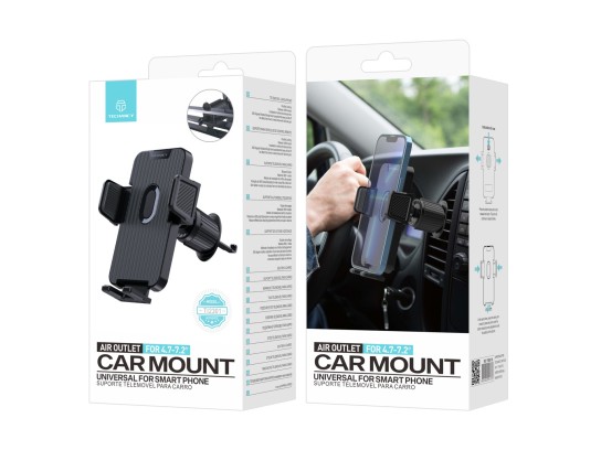 Supporto per auto mobile per la ventilazione dell'aria, supporto per auto mobile rotante a 360� con 