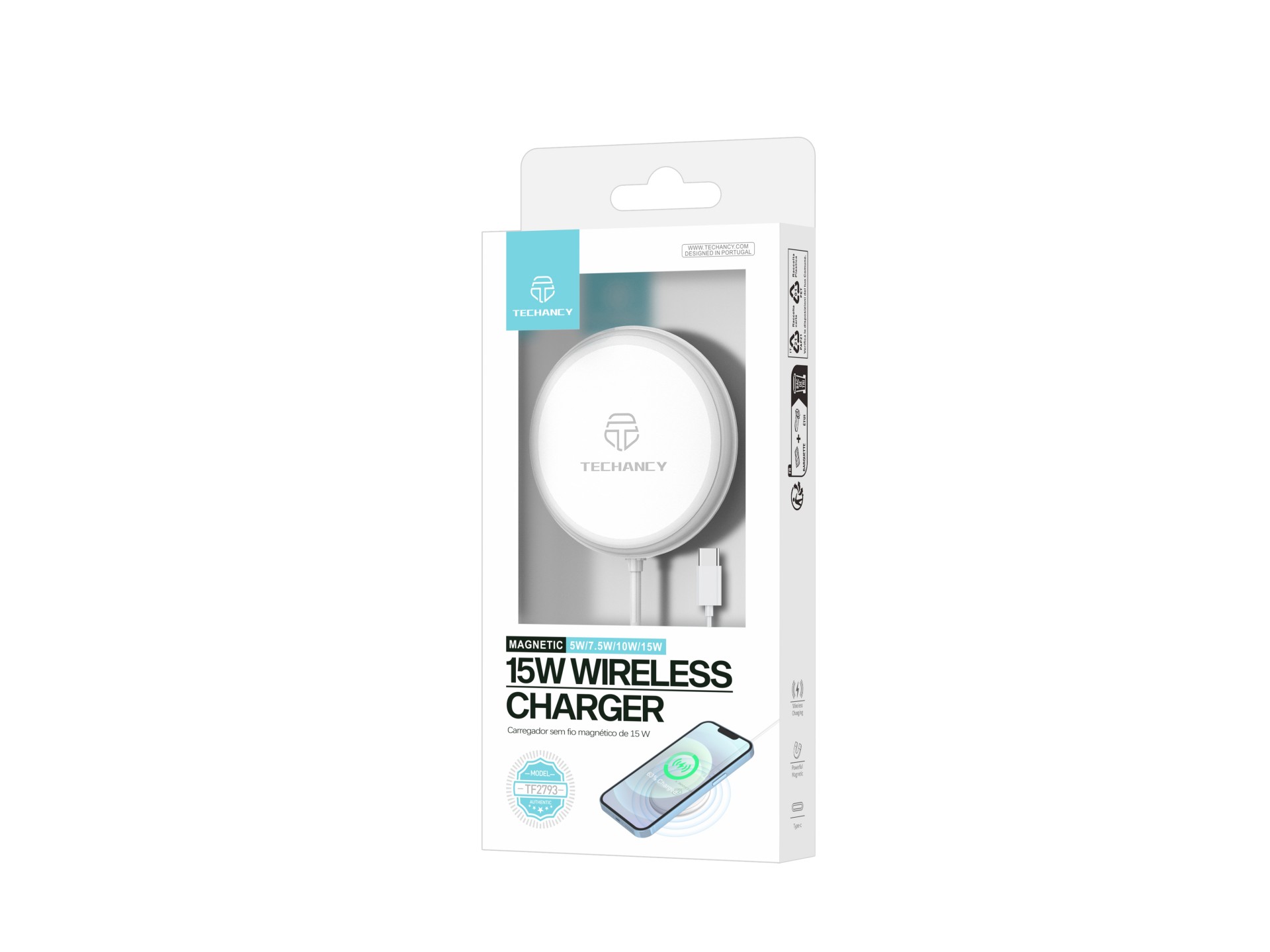 Carregador Magnetico Wireless Charger Carregador Magnetico Wireless Charger