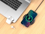 Techancy Wireless Charger 15W TF2799, compatible avec diffrentes marques de smartphones, charge rap