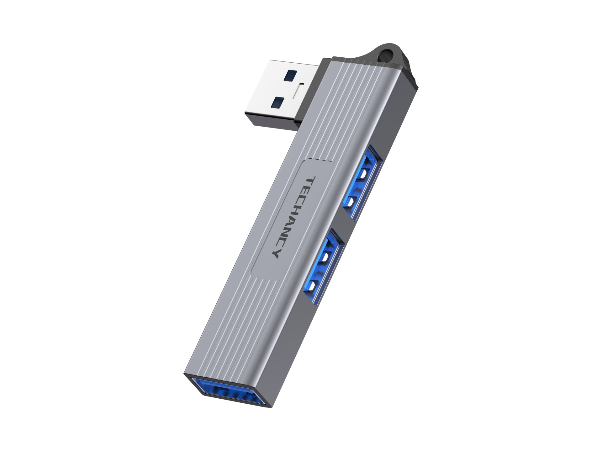 Techancy Hub 3-in-1 USB-A zu USB 3.0 KT2906, kompatibel mit Mac OS/iPad OS/Windows, 5 Gbps Übertragu Techancy Hub 3-in-1 USB-A zu USB 3.0 KT2906, kompatibel mit Mac OS/iPad OS/Windows, 5 Gbps Übertragu