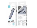 Techancy Hub USB-C zu 3 USB 3.0-Anschlssen KT2907, kompatibel mit Mac OS, Windows und Linux, 5 Gbps