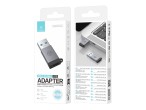 Adattatore da USB-A a USB-C OTG di Techancy KK2110 , in lega di alluminio, supporta il trasferimento