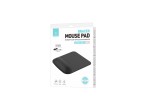 Techancy Black Mouse Pad TW2776, 20 mm Memory-Schaum, ergonomische Handgelenkauflage, Komfort und En
