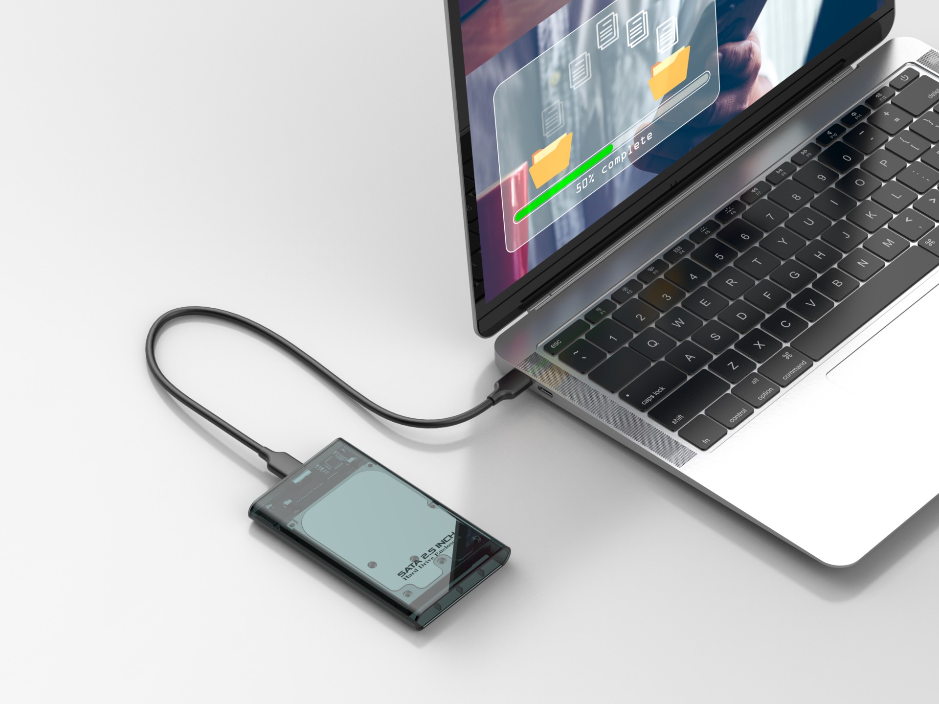 Techancy 2.5' SATA External HDD/SSD Case Black MF1300, with USB3.0 High Speed, Portable Techancy 2.5' SATA External HDD/SSD Case Black MF1300, with USB3.0 High Speed, Portable
