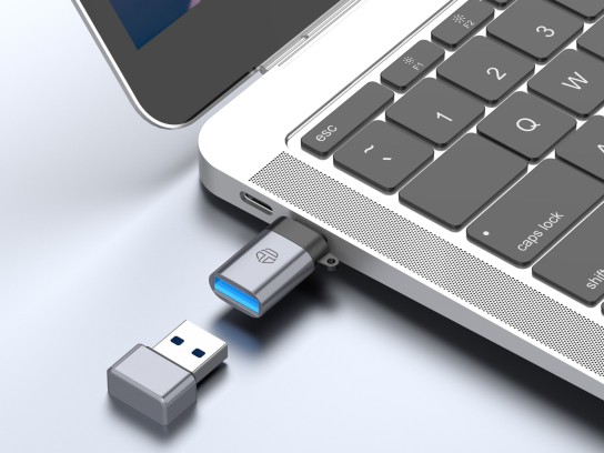 Techancy Adaptador USB-C para USB-A OTG KK2111, Alta Velocidade de Transferência, Carregamento Segu Techancy Adaptador USB-C para USB-A OTG KK2111, Alta Velocidade de Transferência, Carregamento Segu