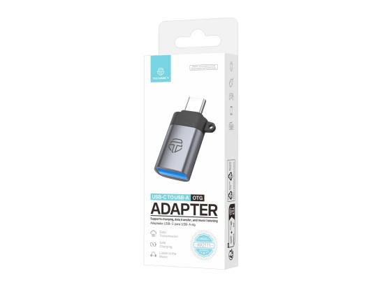 Techancy Adaptador USB-C para USB-A OTG KK2111, Alta Velocidade de Transferência, Carregamento Segu Techancy Adaptador USB-C para USB-A OTG KK2111, Alta Velocidade de Transferência, Carregamento Segu