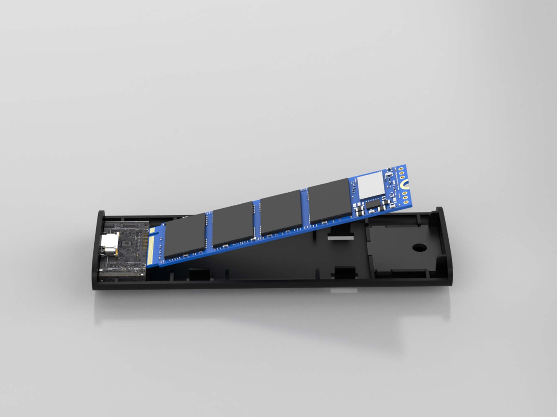 Techancy Caixa SSD M.2 NVMe portátil de alta velocidade MF1301 Cinza , 10 Gbps com USB-C, compatível Techancy Caixa SSD M.2 NVMe portátil de alta velocidade MF1301 Cinza , 10 Gbps com USB-C, compatível