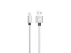 Lightning Data Cable 2.4A Aluminium 1M Silver