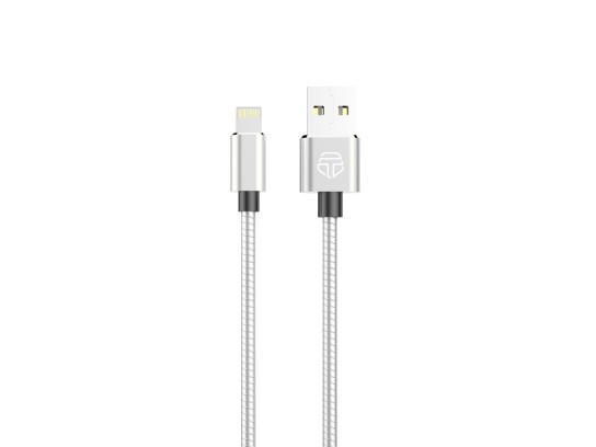 Lightning Data Cable 2.4A Aluminium 1M Silver