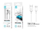 Cavo dati Pvc Tipo-C 1M Bianco 2,4A
