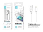 Pvc Data Cable 1M Ip7 / 8 / X / 11/12 White 2.4A