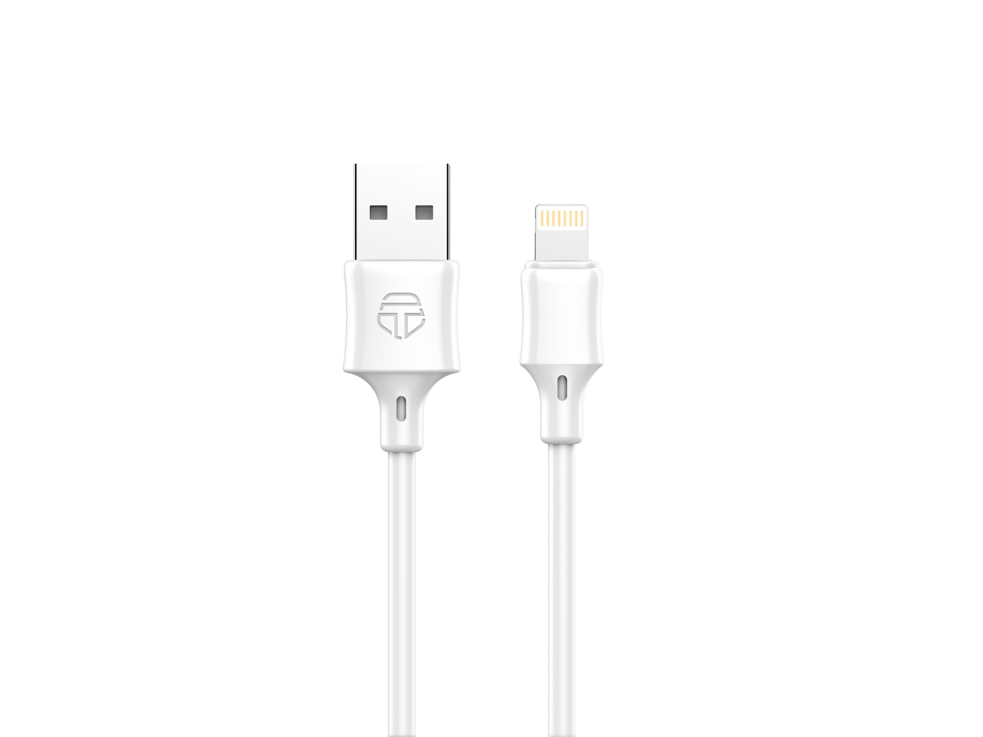 Pvc Data Cable 1M Ip7 / 8 / X / 11/12 White 2.4A Pvc Data Cable 1M Ip7 / 8 / X / 11/12 White 2.4A