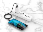 Typ-C Datenkabel 1M Schwarz 2.4A