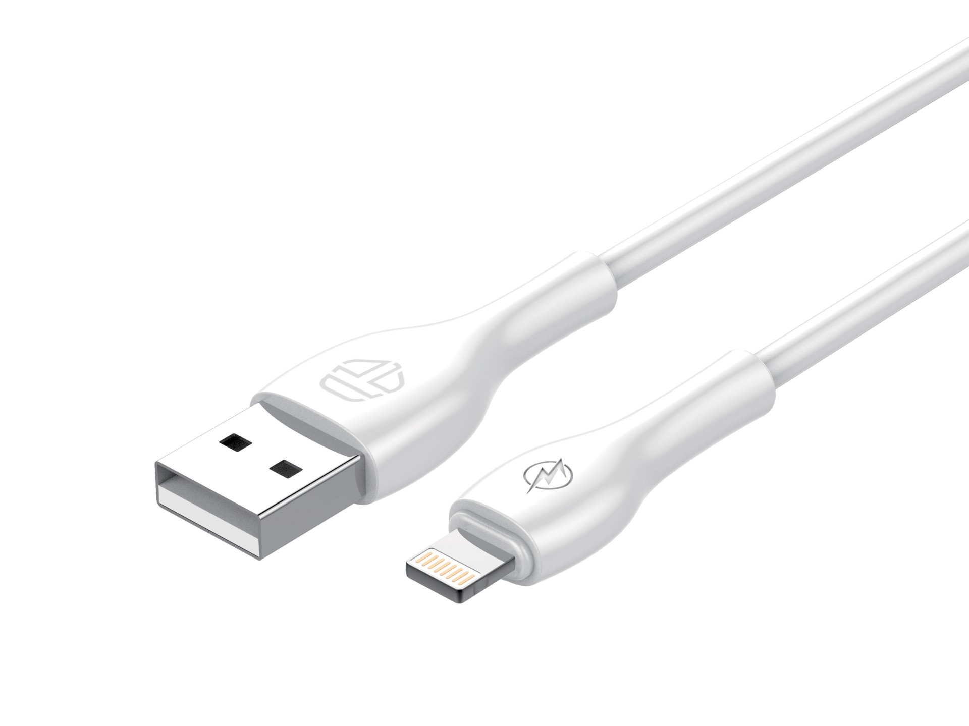 Pvc Data Cable 1M Lightning White 3A Pvc Data Cable 1M Lightning White 3A