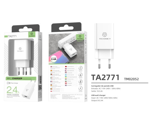 1Ub 2.4A Wireless Charger White 1Ub 2.4A Wireless Charger White