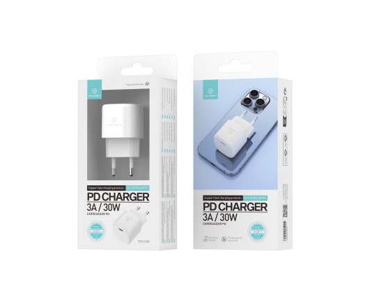 30 W Usb C Ladeger�t, Quntis Pd 3.0 2 M 1 Schnelles Ladeger�t (Lightning und Typ C) Kompatibel mit I