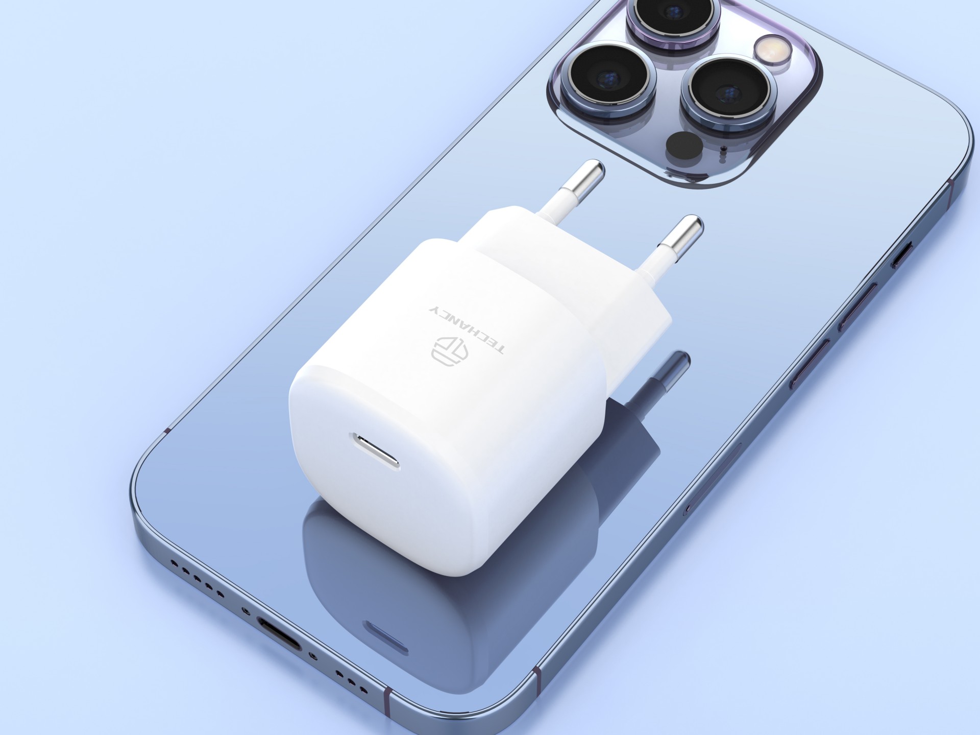 30 W Usb C Ladeger�t, Quntis Pd 3.0 2 M 1 Schnelles Ladeger�t (Lightning und Typ C) Kompatibel mit I
