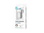 Cargador De Coche Pd20W + Qc3.018W 38 W Blanco + Cable Typec-Typec Pd Cargador De Coche Pd20W + Qc3.018W 38 W Blanco + Cable Typec-Typec Pd