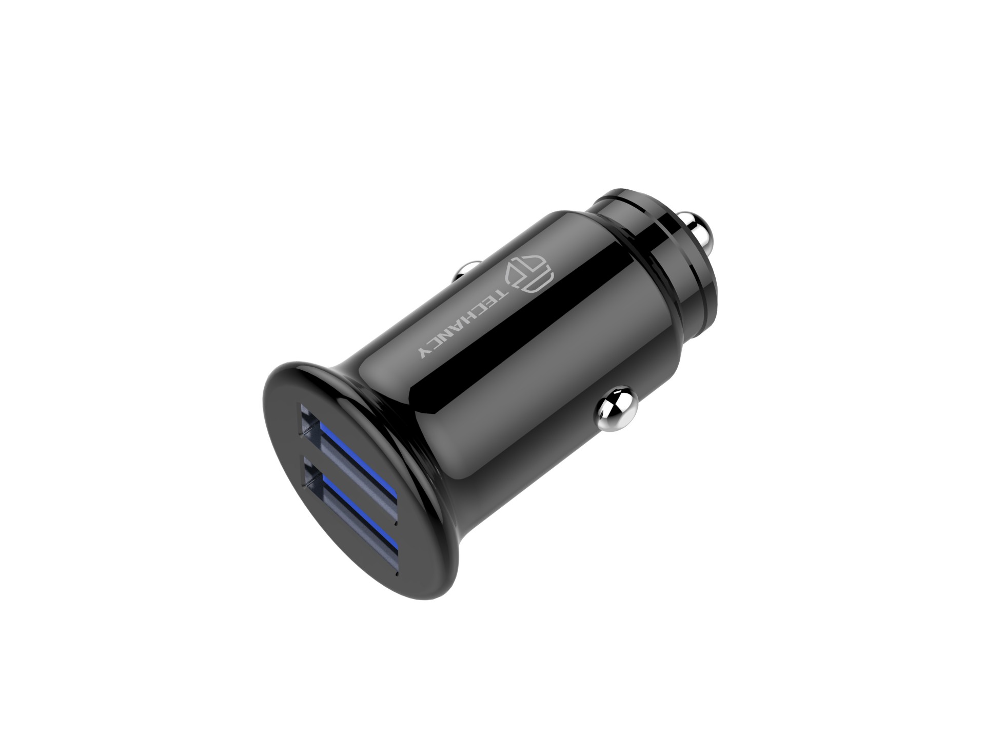 Carregador D Carro 2Usb 2.4A Preto Carregador D Carro 2Usb 2.4A Preto