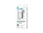 Carregador De Carro Pd20W + Qc3.018W 38 W Branca + Cabo Typec-Lightning Pd