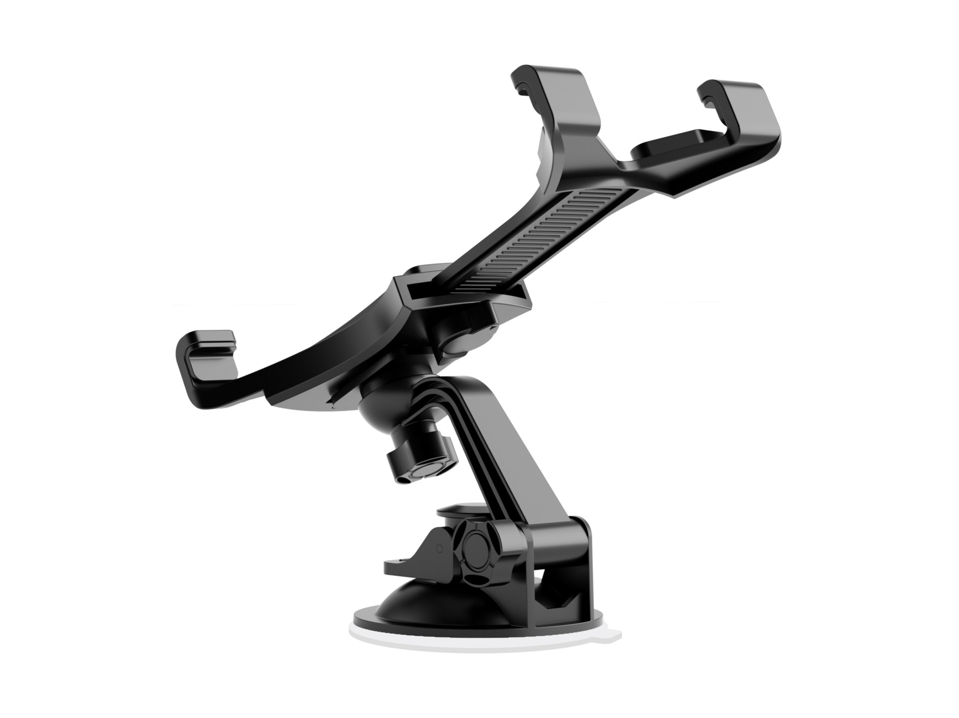 Techancy Supporto per telefoni cellulari e tablet 4.7-13' TI2233 Nero, rotazione a 360°, ventosa reg Techancy Supporto per telefoni cellulari e tablet 4.7-13' TI2233 Nero, rotazione a 360°, ventosa reg
