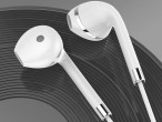 Techancy Wired headset TD8023, 3.5mm plug, on-wire control, HD microphone, 1.2m cable