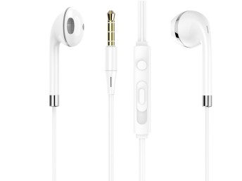 Cuffie cablate Techancy TD8023, spinotto da 3,5 mm, controllo on-wire, microfono HD, cavo da 1,2 m