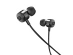 Techancy TD8020 wired headset, 3.5mm plug, on-wire control, HD microphone, 1.2m cable?Black