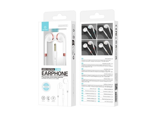 Cuffie cablate Techancy TD8023, spinotto da 3,5 mm, controllo a filo, microfono HD, cavo da 1,2 m Cuffie cablate Techancy TD8023, spinotto da 3,5 mm, controllo a filo, microfono HD, cavo da 1,2 m